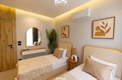 Chalet - 3 Bedrooms - 2 Bathrooms for sale in Boho - Al Ain Al Sokhna - Suez