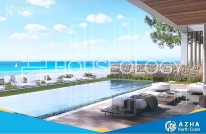 دوبلكس - 2 غرف نوم - 2 حمامات للبيع في ازها الساحل الشمالي - راس الحكمة - الساحل الشمالي