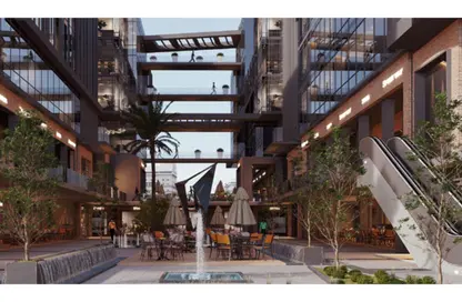 Office Space - Studio - 1 Bathroom for sale in North Teseen St. - The 5th Settlement - New Cairo City - Cairo