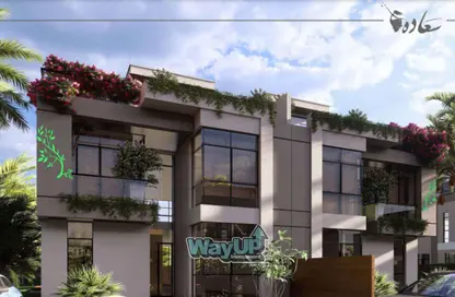 Twin House - 4 Bedrooms - 4 Bathrooms for sale in SAA'DA - The 1st Settlement - New Cairo City - Cairo