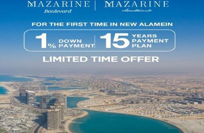 Chalet - 2 Bedrooms - 2 Bathrooms for sale in Mazarine - New Alamein City - Al Alamein - North Coast