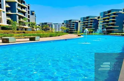 Apartment - 2 Bedrooms - 2 Bathrooms for sale in Sun Capital - Fayoum Desert road - 6 October City - Giza