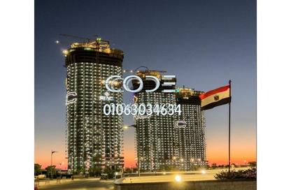 Apartment - 2 Bedrooms - 2 Bathrooms for sale in North Edge Towers - New Alamein City - Al Alamein - North Coast