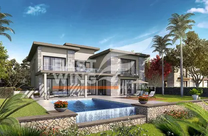 Villa - 4 Bedrooms - 4 Bathrooms for sale in Swan Lake Residence - 5th Settlement Compounds - The 5th Settlement - New Cairo City - Cairo Villa - 4 Bedrooms - 4 Bathrooms for sale in Swan Lake Residence - 5th Settlement Compounds - The 5th Settlement - New Cairo City - Cairo