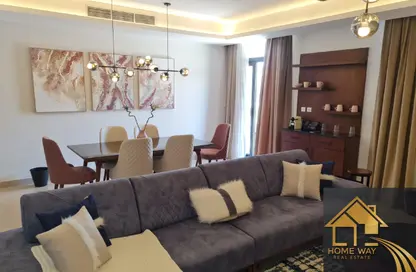 Apartment - 2 Bedrooms - 4 Bathrooms for rent in Cairo Festival City - North Investors Area - New Cairo City - Cairo
