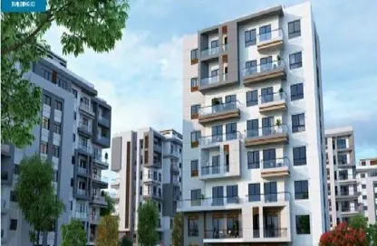 Apartment - 1 Bedroom - 1 Bathroom for sale in Bleu Vert - New Capital Compounds - New Capital City - Cairo