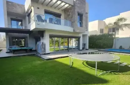 Villa - 5 Bedrooms - 5 Bathrooms for sale in Palm Villa - Al Wahat Road - 6 October City - Giza