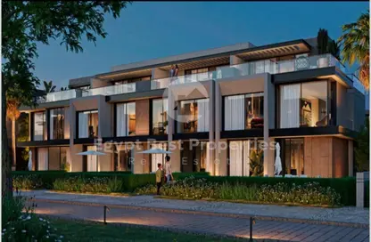 Townhouse - 5 Bedrooms - 5 Bathrooms for sale in Palm Hills New Cairo - 5th Settlement Compounds - The 5th Settlement - New Cairo City - Cairo