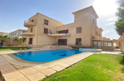 Villa - 7 Bedrooms - 7+ Bathrooms for rent in Al Motamayez District - 6 October City - Giza