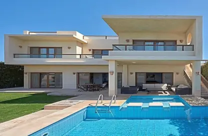 Twin House - 3 Bedrooms - 3 Bathrooms for sale in Al Gouna - Hurghada - Red Sea