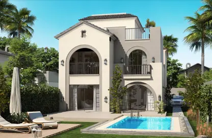 Villa - 3 Bedrooms - 3 Bathrooms for sale in Sarai - Mostakbal City Compounds - Mostakbal City - Future City - Cairo