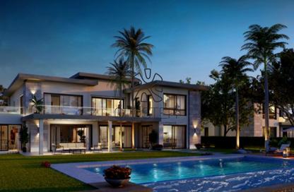 Villa - 3 Bedrooms - 3 Bathrooms for sale in Swan Lake Residence - 5th Settlement Compounds - The 5th Settlement - New Cairo City - Cairo