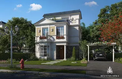 Villa - 3 Bedrooms - 3 Bathrooms for sale in October Hills - South Dahshur Link - 6 October City - Giza