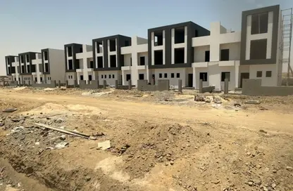 Twin House - 4 Bedrooms - 4 Bathrooms for sale in Lake West - Sheikh Zayed Compounds - Sheikh Zayed City - Giza