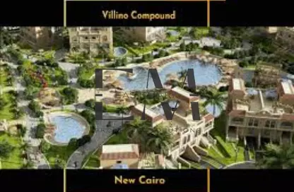 Twin House - 6 Bedrooms - 5 Bathrooms for sale in Villino - North Investors Area - New Cairo City - Cairo