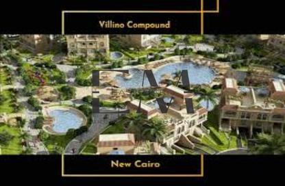 Twin House - 6 Bedrooms - 5 Bathrooms for sale in Villino - North Investors Area - New Cairo City - Cairo