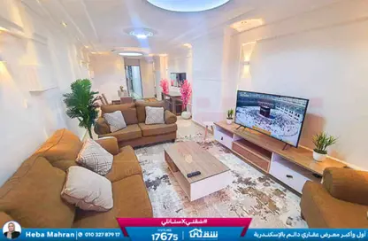 شقة - 3 غرف نوم - 2 حمامات للايجار في الإبراهيمية - حي وسط - الاسكندرية