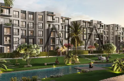Apartment - 2 Bedrooms - 2 Bathrooms for sale in Garden Lakes - 6 October Compounds - 6 October City - Giza
