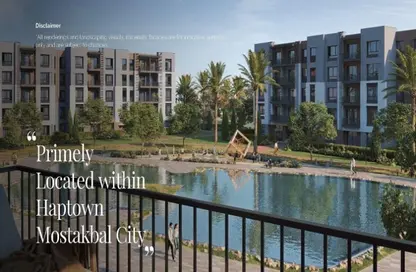 شقة - 2 غرف نوم - 2 حمامات للبيع في هاب تاون - كمبوندات مدينة المستقبل - مدينة المستقبل - القاهرة