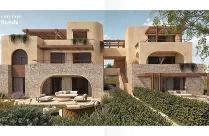 Townhouse - 3 Bedrooms - 4 Bathrooms for sale in Ramla Lakeside - Qesm Ad Dabaah - North Coast