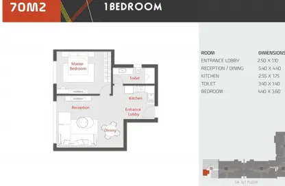 Apartment - 1 Bedroom - 1 Bathroom for sale in AlKarma Kay - Sheikh Zayed Compounds - Sheikh Zayed City - Giza