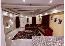 Apartment - 2 Bedrooms - 1 Bathroom for rent in American University Housing District - 5th Settlement Compounds - The 5th Settlement - New Cairo City - Cairo