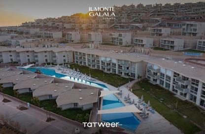 Chalet - 2 Bedrooms - 2 Bathrooms for sale in IL Monte Galala - Al Ain Al Sokhna - Suez