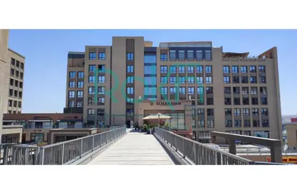 Office Space - Studio - 4 Bathrooms for rent in Arkan Plaza - 26th of July Corridor - Sheikh Zayed City - Giza