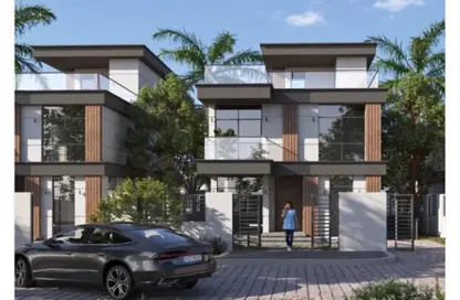 Twin House - 4 Bedrooms - 4 Bathrooms for sale in DeJoya Residence - New Zayed City - Sheikh Zayed City - Giza