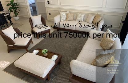 Apartment - 2 Bedrooms - 2 Bathrooms for rent in Lake View Residence - 5th Settlement Compounds - The 5th Settlement - New Cairo City - Cairo