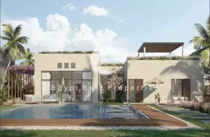 Twin House - 3 Bedrooms - 4 Bathrooms for sale in Mangroovy Residence - Al Gouna - Hurghada - Red Sea