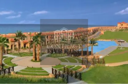 شاليه - 2 غرف نوم - 2 حمامات للبيع في تلال السخنة - العين السخنة - السويس