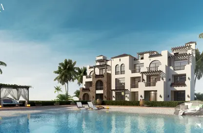 Penthouse - 2 Bedrooms - 2 Bathrooms for sale in Cala - Sahl Hasheesh - Hurghada - Red Sea