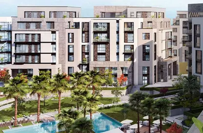 Apartment - 1 Bedroom - 1 Bathroom for sale in Swan Lake Residence - 5th Settlement Compounds - The 5th Settlement - New Cairo City - Cairo