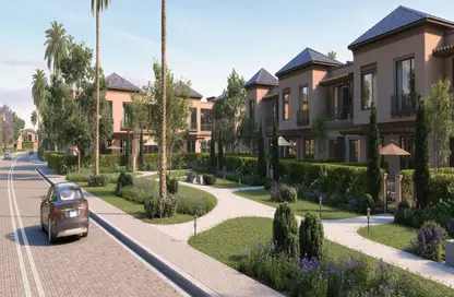 Townhouse - 3 Bedrooms - 3 Bathrooms for sale in Village West - Sheikh Zayed Compounds - Sheikh Zayed City - Giza