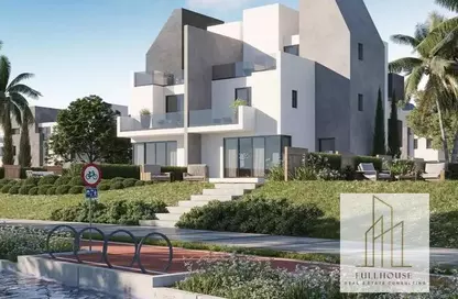 Duplex - 3 Bedrooms - 3 Bathrooms for sale in Rivers - New Zayed City - Sheikh Zayed City - Giza