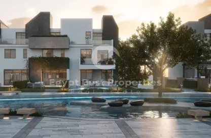 Townhouse - 4 Bedrooms - 4 Bathrooms for sale in Rivers - New Zayed City - Sheikh Zayed City - Giza