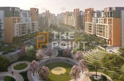 Apartment - 2 Bedrooms - 2 Bathrooms for sale in Park Side Residence - Zed Towers - Sheikh Zayed Compounds - Sheikh Zayed City - Giza