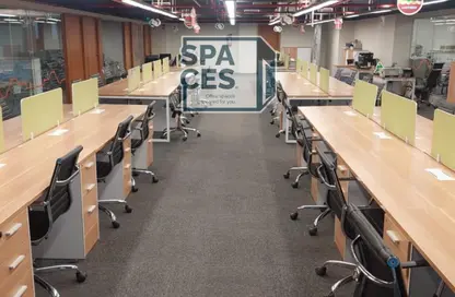 Office Space - Studio - 1 Bathroom for rent in Bank Center Street - South Teseen St. - The 5th Settlement - New Cairo City - Cairo