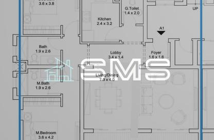 Apartment - 2 Bedrooms - 3 Bathrooms for sale in District 5 - 5th Settlement Compounds - The 5th Settlement - New Cairo City - Cairo
