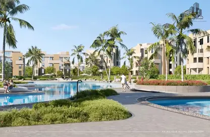 Chalet - 3 Bedrooms - 2 Bathrooms for sale in Zahra - Sidi Abdel Rahman - North Coast