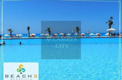Chalet - 2 Bedrooms - 2 Bathrooms for sale in Marseilia Beach 3 - Marseilia - Markaz Al Hamam - North Coast