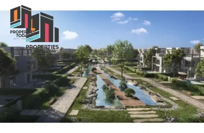 Townhouse - 4 Bedrooms - 4 Bathrooms for sale in Palm Hills October - Cairo Alexandria Desert Road - 6 October City - Giza