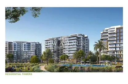Apartment - 1 Bedroom - 1 Bathroom for sale in Park Side Residence - Zed Towers - Sheikh Zayed Compounds - Sheikh Zayed City - Giza