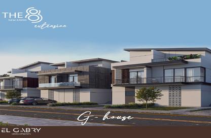 Townhouse - 3 Bedrooms - 3 Bathrooms for sale in The 8 - New Zayed City - Sheikh Zayed City - Giza