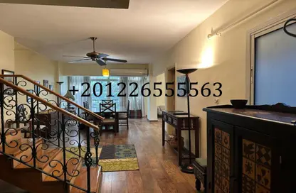Duplex - 2 Bedrooms - 3 Bathrooms for rent in Street 206 - Degla - Hay El Maadi - Cairo