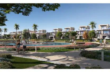 Villa - 3 Bedrooms - 4 Bathrooms for sale in Garden Lakes - 6 October Compounds - 6 October City - Giza