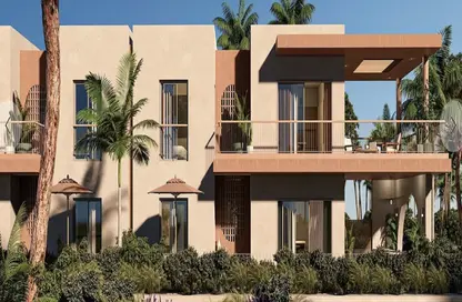 Chalet - 2 Bedrooms - 2 Bathrooms for sale in Ramla Lakeside - Qesm Ad Dabaah - North Coast