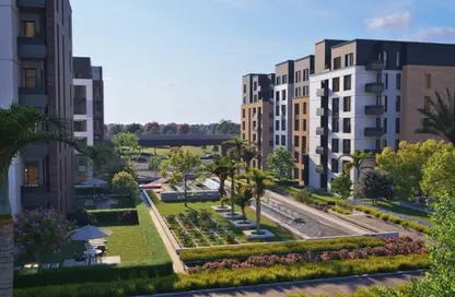 Apartment - 1 Bedroom - 1 Bathroom for sale in Garnet - North Investors Area - New Cairo City - Cairo