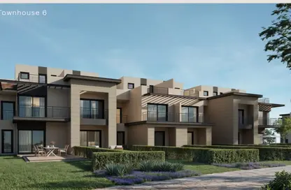 Townhouse - 4 Bedrooms - 3 Bathrooms for sale in Garden Lakes - 6 October Compounds - 6 October City - Giza